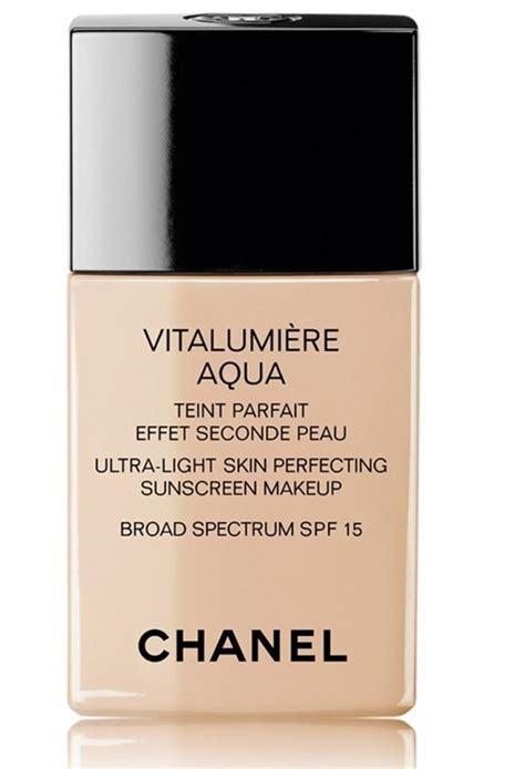 vitalumiere aqua chanel ingredients|vitalumière aqua spf 15.